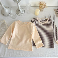 Load image into Gallery viewer, Baby Unisex Solid Color Striped Tops Wholesale 22092911
