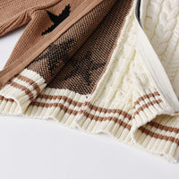 Load image into Gallery viewer, Baby Kid Unisex Color-blocking Star Cardigan Wholesale 220929117
