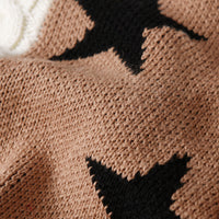 Load image into Gallery viewer, Baby Kid Unisex Color-blocking Star Cardigan Wholesale 220929117
