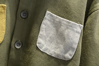 Load image into Gallery viewer, 3 Pieces Set Baby Kid Unisex Color-blocking Jackets Outwears Solid Color Tops And Pants Wholesale 220929149
