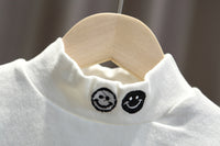 Load image into Gallery viewer, 3 Pieces Set Baby Kid Boys Crochet Print Cardigan And Expression Tops And Solid Color Pants Wholesale 220929154
