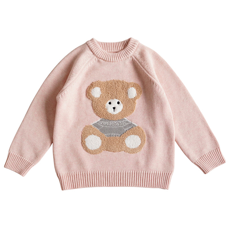 Baby Kid Unisex Animals Crochet Sweaters Wholesale 220929194