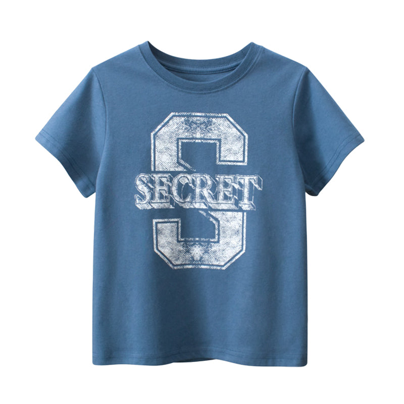 Kid Boys Letters T-Shirts Wholesale 220929231