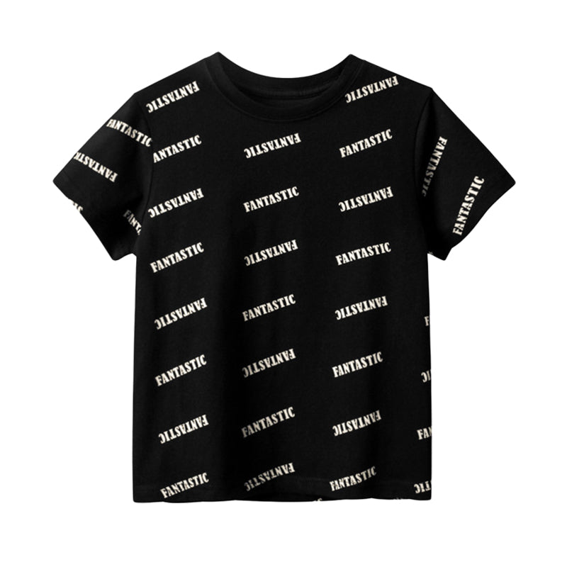 Kid Big Kid Unisex Letters T-Shirts Wholesale 220929235