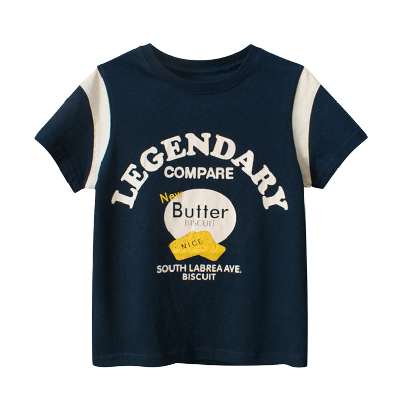 Kid Big Kid Unisex Letters T-Shirts Wholesale 220929236