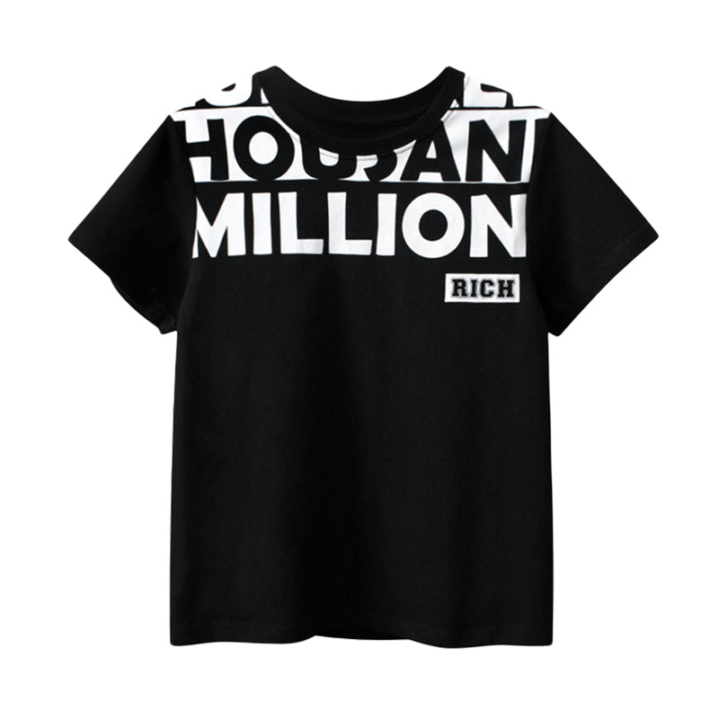 Kid Big Kid Boys Letters T-Shirts Wholesale 220929251