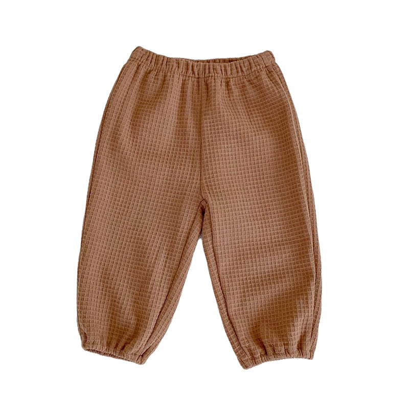 Baby Unisex Solid Color Pants Wholesale 220929304