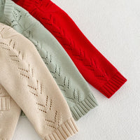 Load image into Gallery viewer, Baby Girls Solid Color Cardigan Wholesale 220929305
