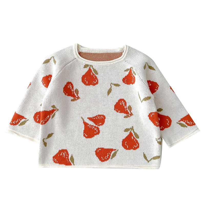 Baby Girls Fruit Crochet Jumpsuits Wholesale 220929392