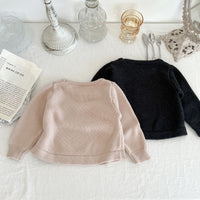 Load image into Gallery viewer, Baby Kid Unisex Solid Color Sweaters Wholesale 220929395
