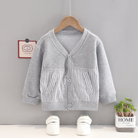 Load image into Gallery viewer, Baby Kid Boys Striped Jackets Outwears Wholesale 220929440
