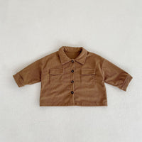 Load image into Gallery viewer, 2 Pieces Set Baby Kid Girls Solid Color Jackets Outwears And Pants Wholesale 220929515
