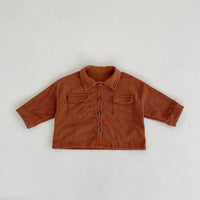 Load image into Gallery viewer, 2 Pieces Set Baby Kid Girls Solid Color Jackets Outwears And Pants Wholesale 220929515
