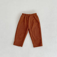 Load image into Gallery viewer, 2 Pieces Set Baby Kid Girls Solid Color Jackets Outwears And Pants Wholesale 220929515
