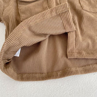 Load image into Gallery viewer, 2 Pieces Set Baby Kid Girls Solid Color Jackets Outwears And Pants Wholesale 220929515
