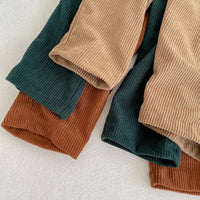 Load image into Gallery viewer, 2 Pieces Set Baby Kid Girls Solid Color Jackets Outwears And Pants Wholesale 220929515
