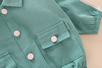 Load image into Gallery viewer, 3 Pieces Set Baby Kid Boys Letters Rainbow Print Tops Cartoon Jackets Outwears And Solid Color Pants Wholesale 220929522
