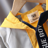 Load image into Gallery viewer, 2 Pieces Set Baby Kid Boys Color-blocking Jackets Outwears And Pants Wholesale 22092956
