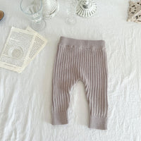 Load image into Gallery viewer, Baby Unisex Solid Color Knitwear Pants Wholesale 220929584
