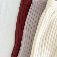 Load image into Gallery viewer, Baby Unisex Solid Color Knitwear Pants Wholesale 220929584
