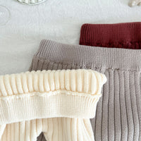 Load image into Gallery viewer, Baby Unisex Solid Color Knitwear Pants Wholesale 220929584
