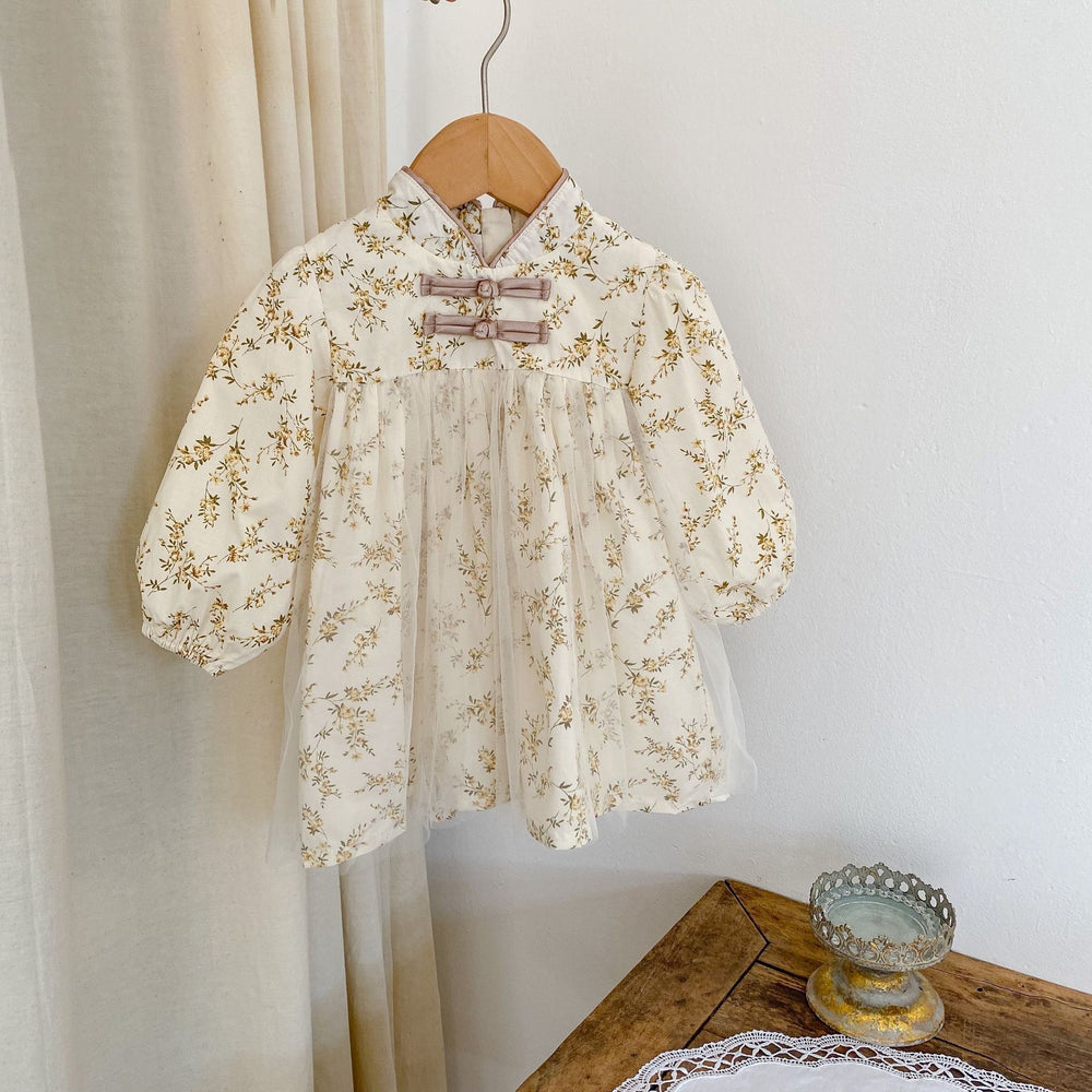 Baby Kid Girls Print Dresses Wholesale 220929590