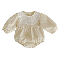 Load image into Gallery viewer, Baby Girls Color-blocking Rompers Wholesale 220929592
