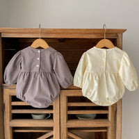 Load image into Gallery viewer, Baby Girls Color-blocking Rompers Wholesale 220929592
