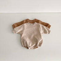 Load image into Gallery viewer, Baby Unisex Solid Color Rompers Wholesale 220929612
