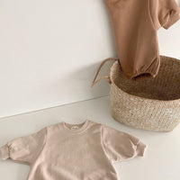 Load image into Gallery viewer, Baby Unisex Solid Color Rompers Wholesale 220929612
