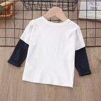 Load image into Gallery viewer, Baby Kid Boys Dinosaur Cartoon Print Tops Wholesale 220929614
