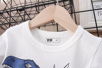 Load image into Gallery viewer, Baby Kid Boys Dinosaur Cartoon Print Tops Wholesale 220929614
