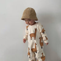 Load image into Gallery viewer, Baby Unisex Cartoon Print Jumpsuits Wholesale 220929617
