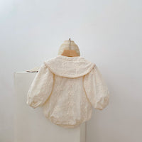 Load image into Gallery viewer, Baby Girls Embroidered Rompers Wholesale 220929663
