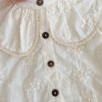 Load image into Gallery viewer, Baby Girls Embroidered Rompers Wholesale 220929663
