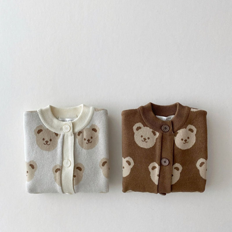 Baby Unisex Animals Cartoon Cardigan Wholesale 220929673