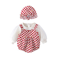 Load image into Gallery viewer, Baby Girls Polka dots Rompers Wholesale 220929691
