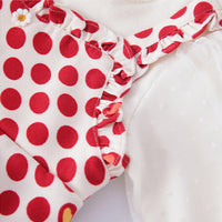 Load image into Gallery viewer, Baby Girls Polka dots Rompers Wholesale 220929691
