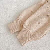 Load image into Gallery viewer, Baby Kid Girls Solid Color Lace Crochet Cardigan Wholesale 220929699
