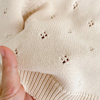 Load image into Gallery viewer, Baby Kid Girls Solid Color Lace Crochet Cardigan Wholesale 220929699
