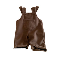 Load image into Gallery viewer, 3 Pieces Set Baby Kid Unisex Checked Tops Cartoon Jumpsuits And Solid Color Pants Wholesale 220929729
