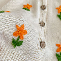 Load image into Gallery viewer, Baby Kid Girls Flower Cardigan Wholesale 220929755
