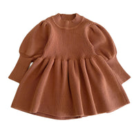 Load image into Gallery viewer, Baby Kid Girls Solid Color Dresses Wholesale 220929766
