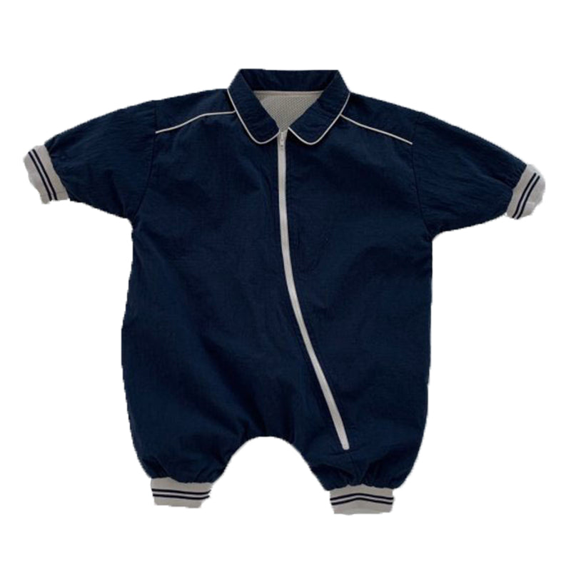 Baby Unisex Striped Jumpsuits Wholesale 220929792