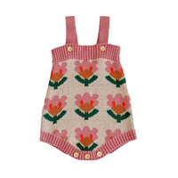 Load image into Gallery viewer, Baby Girls Flower Crochet Cardigan Wholesale 220929809
