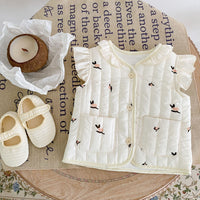 Load image into Gallery viewer, Baby Unisex Flower Print Vests Waistcoats Wholesale 220929810
