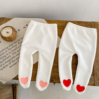 Load image into Gallery viewer, Baby Girls Love heart Leggings Accessories Socks Wholesale 220929838
