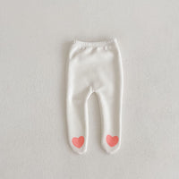 Load image into Gallery viewer, Baby Girls Love heart Leggings Accessories Socks Wholesale 220929838
