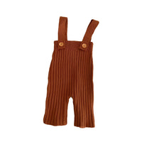 Load image into Gallery viewer, Baby Kid Girls Solid Color Knitwear Jumpsuits Wholesale 220929843
