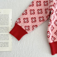 Load image into Gallery viewer, 2 Pieces Set Baby Girls Checked Crochet Cardigan Knitwear And Shorts Wholesale 220929844
